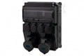 Rozdzielnica CAJA 12M SCENIC - gniazda proste 2x16A 3p, 4x230V