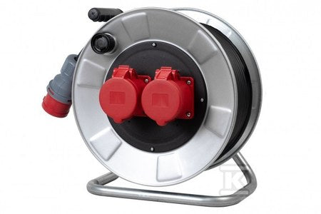 Przedłużacz BORDO-320 OW 5x1,5 2x16A 5p, wtyczka 16A 5p -25m