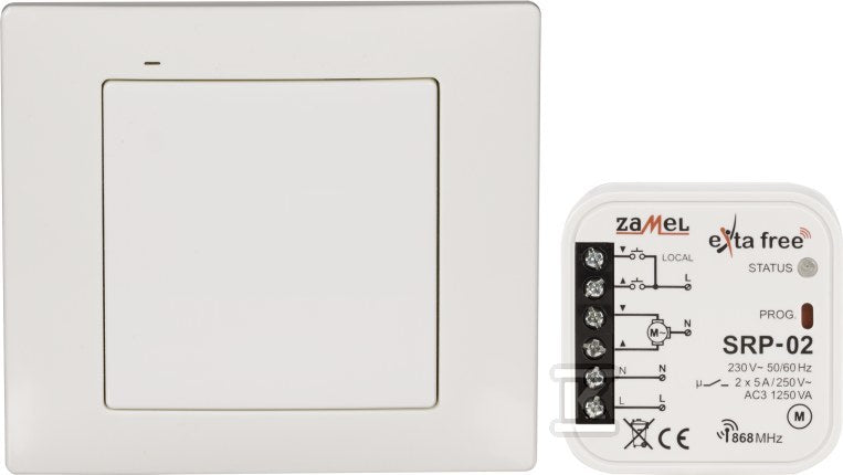 Zestaw sterowania bezprzewodowego (RNK02+SRP02) Typ: RZB-03