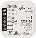 Radiowy odbiornik dopuszkowy 1-kanałowy Typ: ROP-01