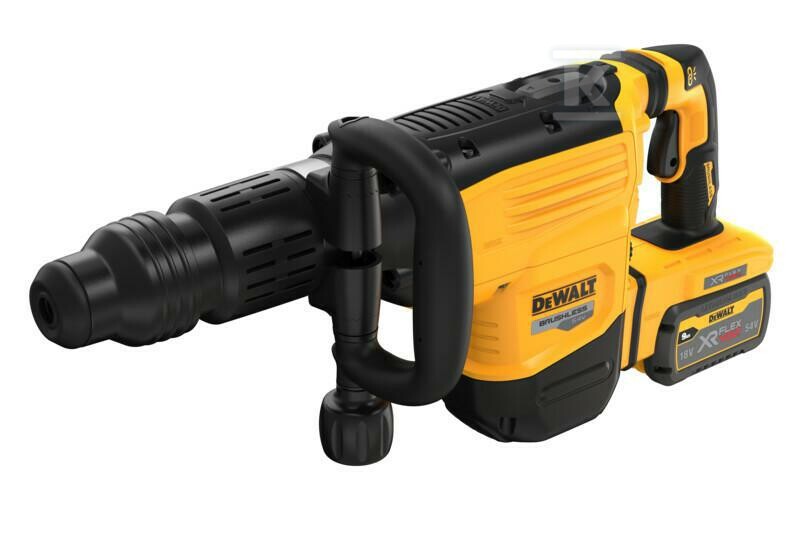 DeWalt 54V XR FLEXVOLT Młot wyburzeniowy SDS-MAX 10KG 2 x 9Ah