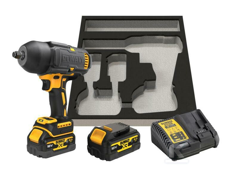 DeWalt 18V XR Klucz udarowy 1/2 1355Nm 2X5AhGFN