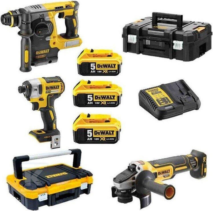 18V XR Zestaw DCF887 + DCH273 + DCG405 DCK305P3T-QW