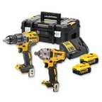 12V XR Zestaw dwóch narzędzi bezszczotkowych - 2 X 3 Ah DCK2110L2T-QW