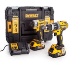 18V XR Zestaw dwóch narzędzi bezszczotkowych - 2 X 5 Ah DCK266P2T-QW