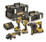 18V XR Zestaw 8 narzędzi bezszczotkowych - 4 X 5 Ah DCK853P4-QW
