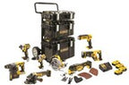 18V XR Zestaw 4 narzędzi bezszczotkowych - 3 X 5 Ah DCK422P3-QW