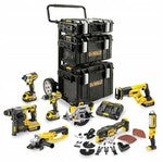 18V XR Zestaw 4 narzędzi bezszczotkowych - 3 X 5 Ah DCK422P3-QW