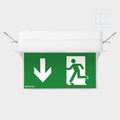 Oprawa awaryjna ARROW P ECO LED IP40 1W 1h jednozadaniowa AT biała ARP/1W/E/1/SE/AT/WH