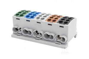 Zacisk HLK 5x100A-2 (1x25,1x16 / 1x25,1x16) (3L+N+PE)