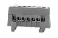 Listwa prądowa ZPI 7-modułowa 7x16mm2 - szara