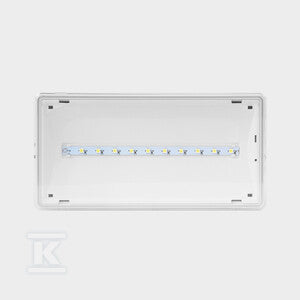 Oprawa EXIT IP65 ECO LED 3W 320lm 1h jednozadaniowa AT biała