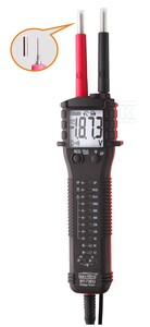 Wskaźnik napięcia BT73EU LCD/LED 1000V AC/DC, RCD,TKF,test ciągłości,EF