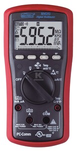 Multimetr cyfrowy BM252s EF, T, RS232/USB