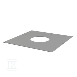 Hydroizolacyjny kołnierz samolepny kratki podłogowej 300×300 mm AIZ1