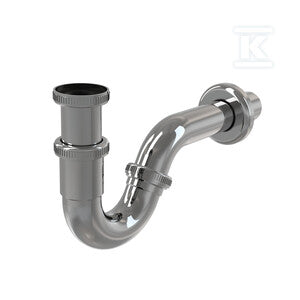 Syfon do bidetu DN32 metal A45G