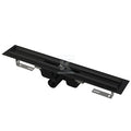 Odpływ podłogowy z obramowaniem do rusztu perforowanego, czarny-mat APZ1BLACK-950
