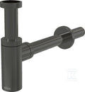 Półsyfon umywalkowy DN32 DESIGN, GUN METAL-połysk A400-GM-P