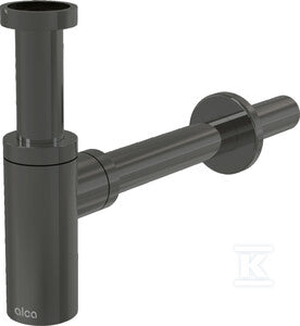 Półsyfon umywalkowy DN32 DESIGN, GUN METAL-połysk A400-GM-P