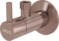 Zawór kątowy z filtrem 1/2"×3/8", RED GOLD-mat szczotkowany ARV001-RG-B