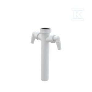 Rura z nakrętką 6/4" z dwoma przyłączami A44M-DN40