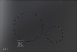 Przycisk sterujący do systemów podtynkowych, stal nierdzewna-czarny mat TURN-BLACK