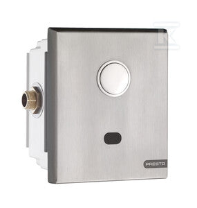 Zawór WC 7100 XL N obudowa Inox przycisk + elektron 230V