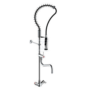 Bateria gastronomiczna stojąca, wąż na sprężynie, pistolet, dodatkowa wylewka 340mm, H=1126, PRESTO CHEF