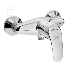 Bateria prysznicowa z ogranicznikiem maksymalnej temperatury, PRESTO Douche – Natynkowa