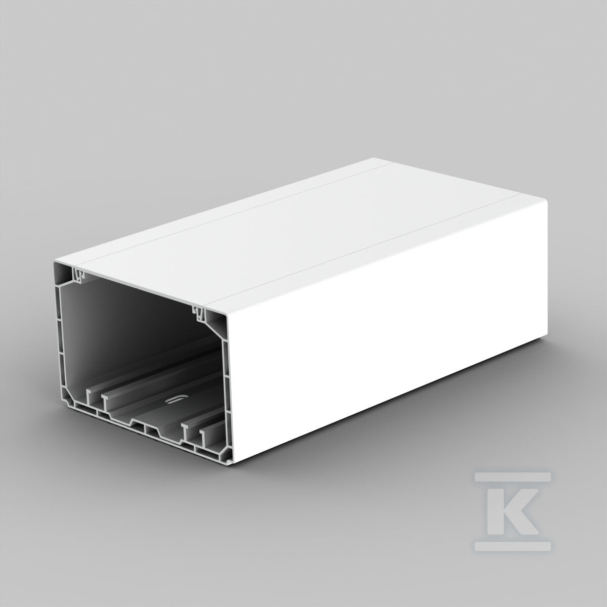 Kanał kablowy z PCV biały PK 110x65 D HD długość 2mb