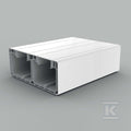 Kanał kablowy z PCV biały PK 160x65D długość 2mb
