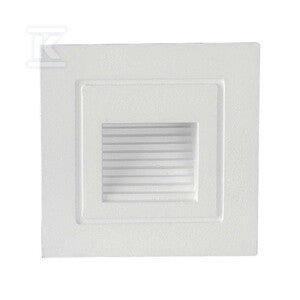 Oprawa schodowa LED V-TAC 3W LED kwadrat biała 230V VT-1128 3000K 180lm