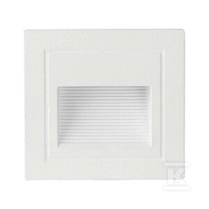 Oprawa schodowa LED V-TAC 5W LED kwadrat biała 230V VT-1129 3000K 380lm