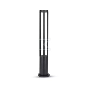 Słupek ogrodowy V-TAC 10W LED IP65 czarny 80cm VT-820-B-N 6400K 1000lm