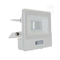 Naświetlacz LED V-TAC 10W SAMSUNG CHIP czujnik ruchu biały przewód 1M VT-118S 6400K 735lm 5 lat gwarancji