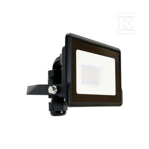 Naświetlacz LED V-TAC 10W SAMSUNG CHIP czarny Z mufą VT-118 6500K 735lm 5 lat gwarancji