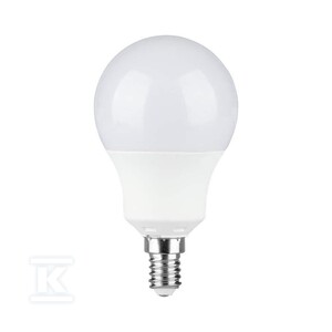 Żarówka LED V-TAC SAMSUNG CHIP 8,5W E14 kulka VT-269 6500K 806lm 5 lat gwarancji
