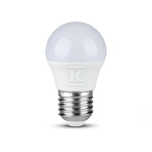 Żarówka LED V-TAC SAMSUNG CHIP 4,5W E27 G45 kulka 3000K 470lm 5 lat gwarancji