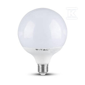 Żarówka LED V-TAC SAMSUNG CHIP 22W E27 kula glob G120 120Lm/W VT-242-N 4000K 2600lm 5 lat gwarancji