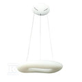 Oprawa zwieszana LED V-TAC 38W zmiana barwy 60cm ściemnianie biała VT-7605-N 2700K-6400K 3300lm 3 lata gwarancji