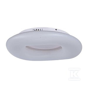 Oprawa LED V-TAC 20W oprawa sufitowa owal zmiana barwy 30cm ściemnianie biały VT-7308 2700K-6400K 2150lm 3 lata gwarancji