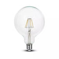 Żarówka LED 10W filament E27 kula glob G125 V-TAC VT-1979 3000K 1055lm