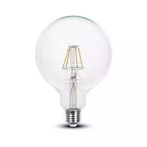 Żarówka LED 10W filament E27 kula glob G125 V-TAC VT-1979 4000K 1055lm
