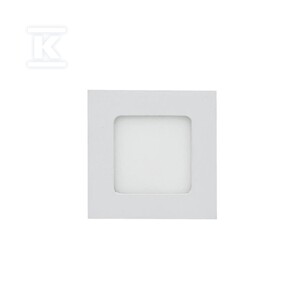Panel LED V-TAC premium downlight 3W kwadrat 84x84 VT-307 3000K 130lm