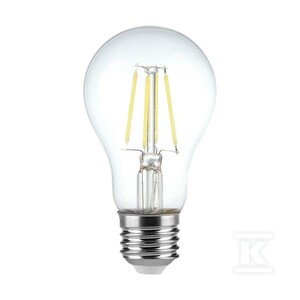 Żarówka LED V-TAC 4W filament E27 A60 VT-1885 6500K 400lm