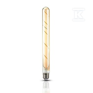 Żarówka LED V-TAC 5W T30 E27 filament bursztyn 30x300mm VT-2005-N 2200K 500lm