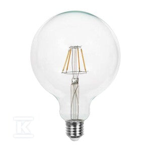 Żarówka LED V-TAC 12W filament E27 kula glob G125 VT-2143-N 4000K 1521lm
