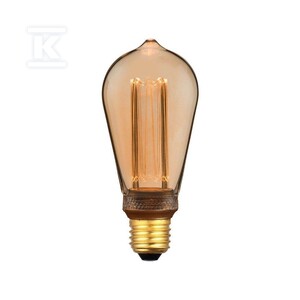 Żarówka LED V-TAC 4W edison retro E27 vintage ST64 bursztyn VT-2185 1800K 200lm