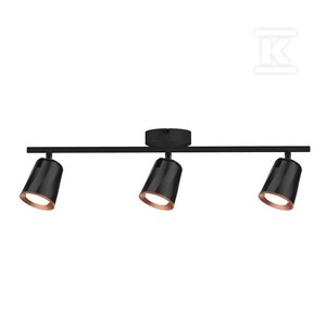 Oprawa listwa sufitowa V-TAC 15W LED czarna VT-818 4000K 1620lm 3 lata gwarancji