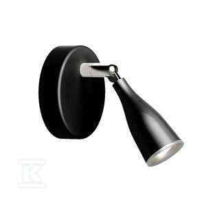 Kinkiet V-TAC 4.5W LED czarny VT-805 3000K 420lm 3 lata gwarancji